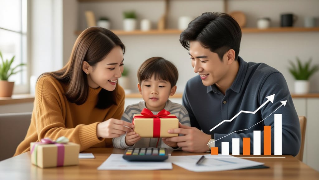 📊 단순 증여와 부담부 증여의 세금 구조 비교