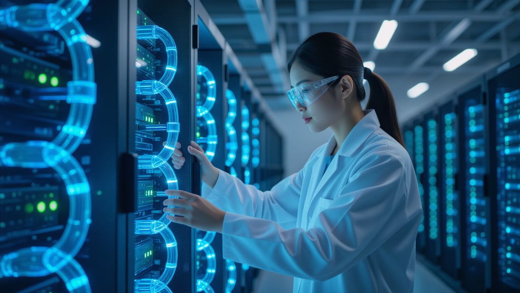 AI 거품 논쟁의 진실: 버블 징후부터 핵심 기술 투자 전략까지 6 ⚙️ AI 생태계 변화와 핵심 기술 트렌드 (가속기, 냉각 기술)