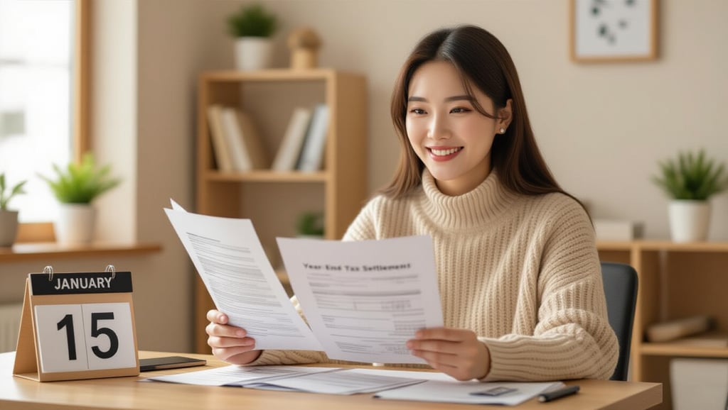📌 연말정산, 언제부터 어떻게 준비할까요?
