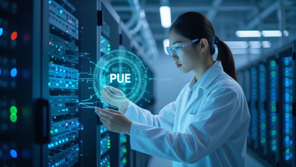 📊 에너지 효율의 핵심: PUE와 혁신 설비