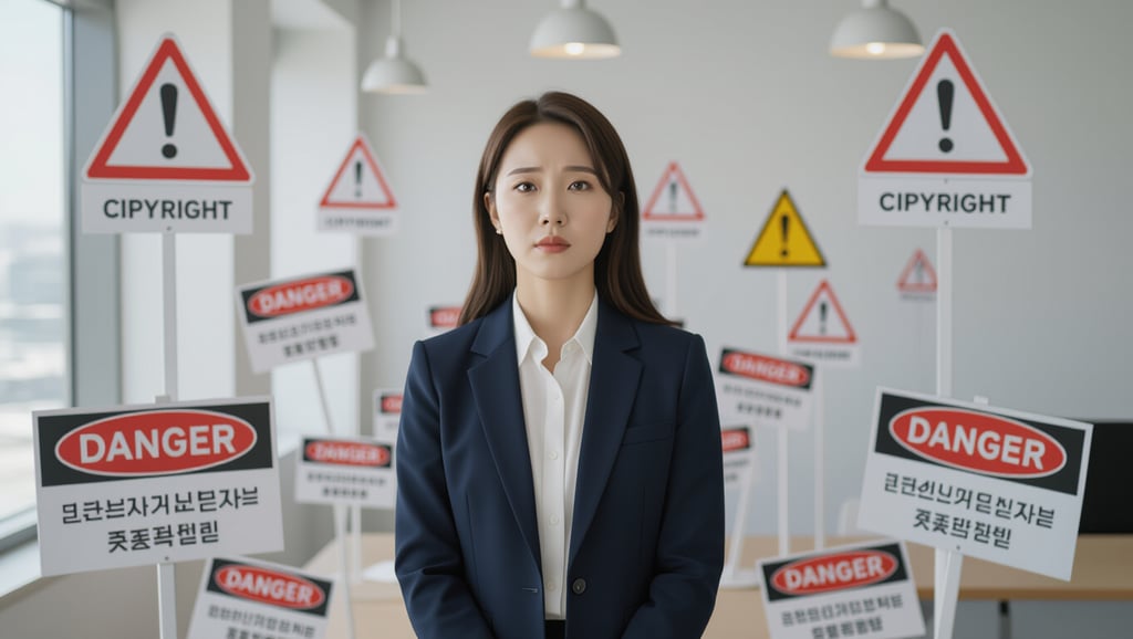 🚨 AI 이미지 상업적 이용 시 발생하는 법적 리스크와 주의사항