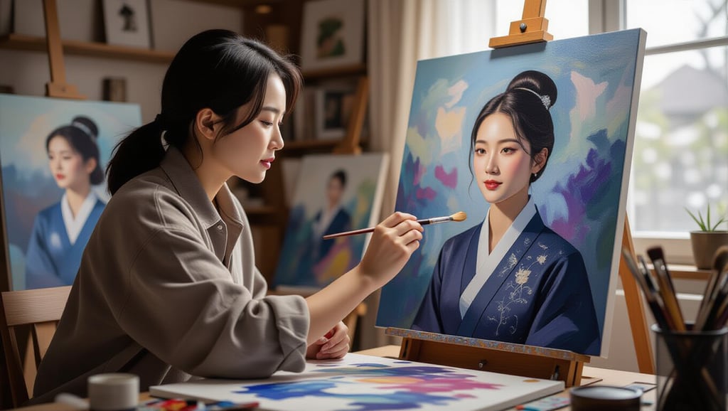 💡 AI 생성물의 저작권 귀속 주체: 인간의 개입과 기여도