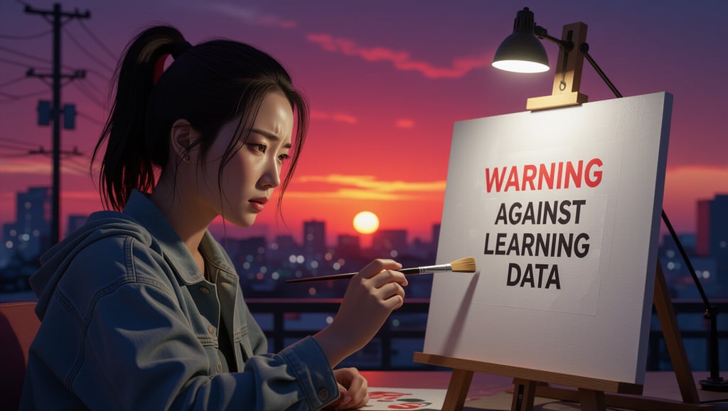 ⚠️ AI 학습 데이터 사용으로 인한 기존 저작권 침해 논란