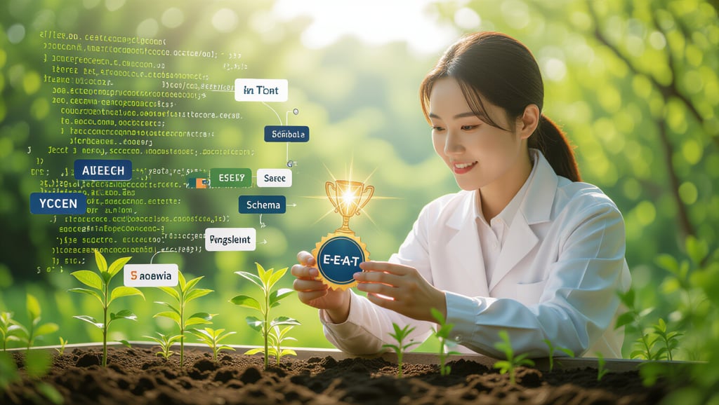 💡 E-E-A-T 및 기술적 SEO 적용