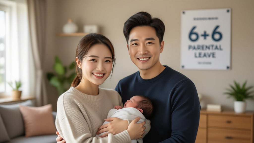 👨‍👩‍👧‍👦 6+6 부모 육아휴직제 및 맞벌이 지원 방안