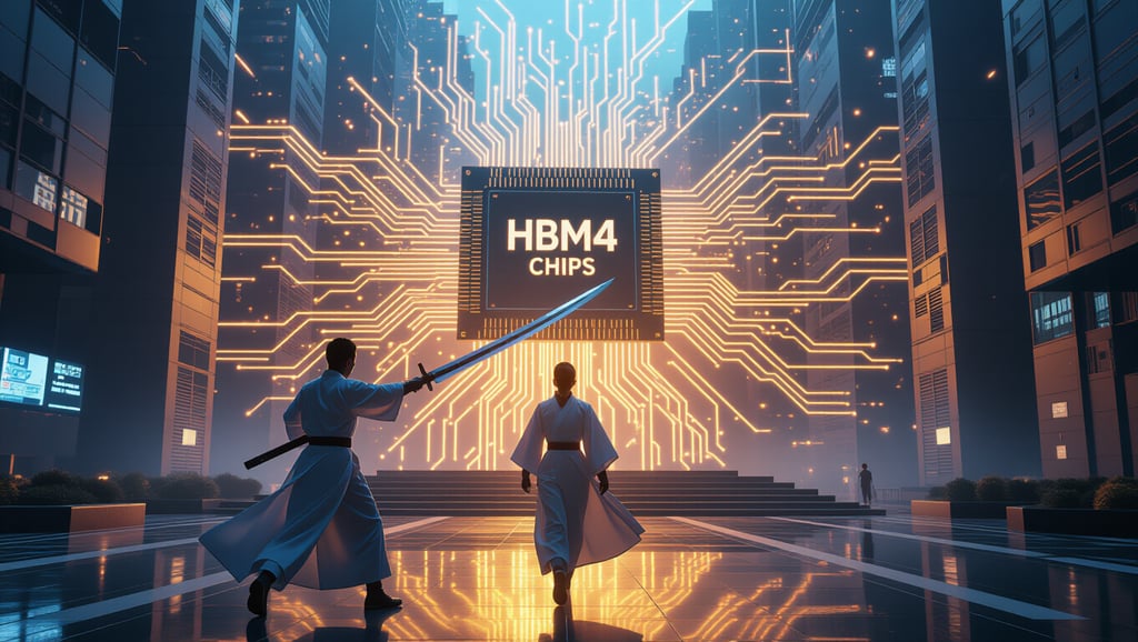 ⚔️ HBM4 시장, 누가 왕좌를 차지할까요?